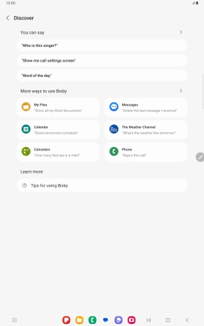 Press You can say for more examples.