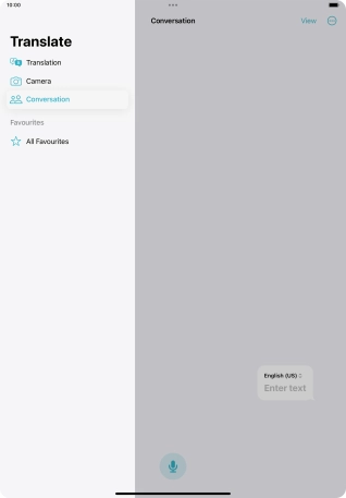 Press anywhere on the screen.
