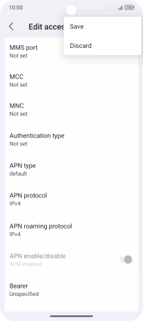 Press Save. Press Save.