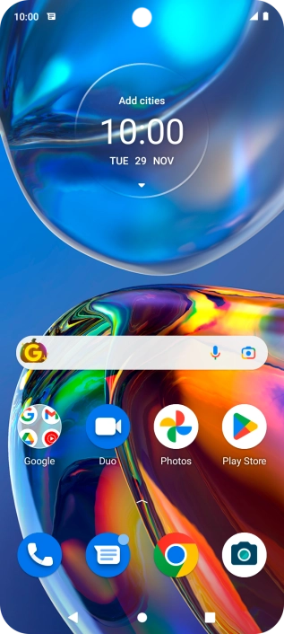The text/picture message icon shows that you've received a new text or picture message.