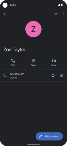 Slide your finger upwards starting from the bottom of the screen to return to the home screen.