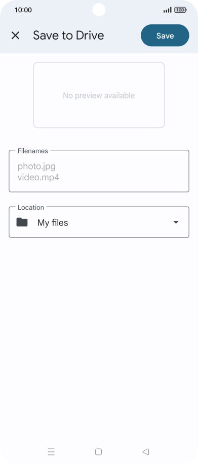 Press Save. Press Save.