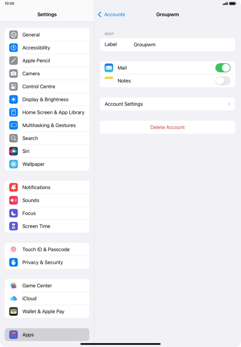 Press Account Settings. Press Account Settings.