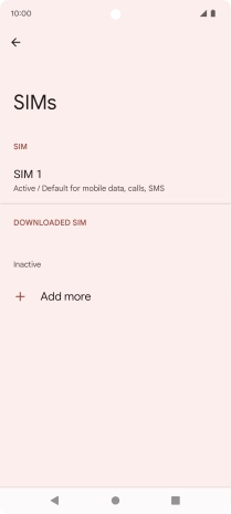 Press the required price plan.