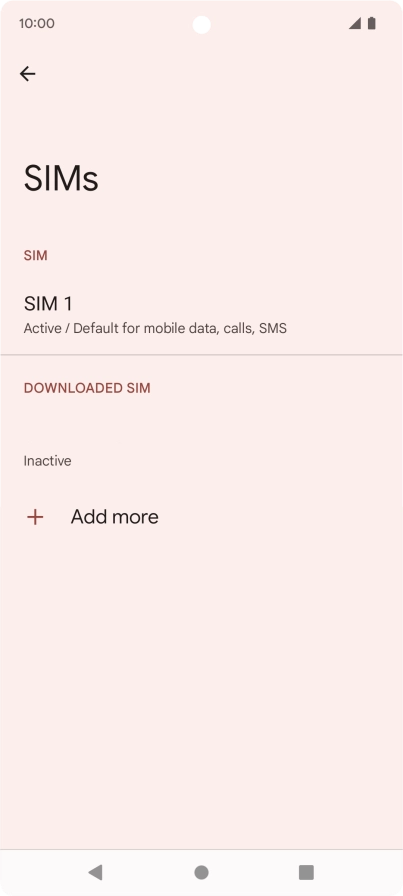 Press the required price plan.