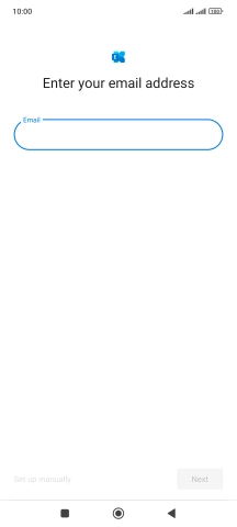 Press the field below 