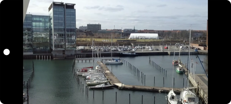 Press anywhere on the screen.