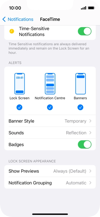 Press Notification Grouping.