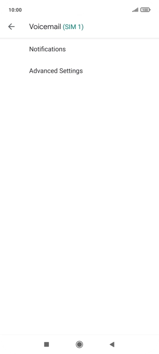 Press Advanced Settings.