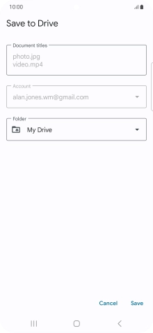 Press the field below 