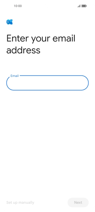 Press the field below 