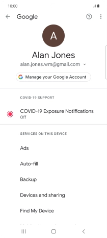 Press Find My Device. Press Find My Device.