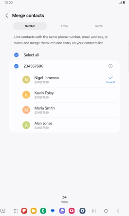 Press Merge. Press Merge.