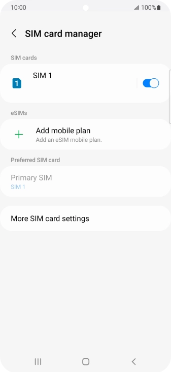 Press Add mobile plan.