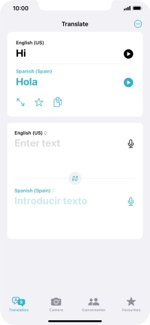 Press the full screen icon.