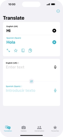 Press the full screen icon.