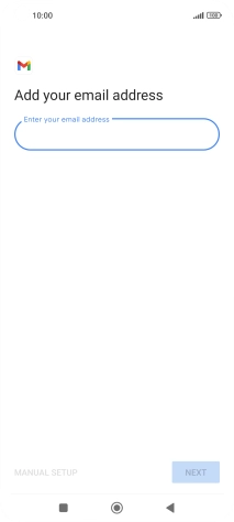 Press the field below 