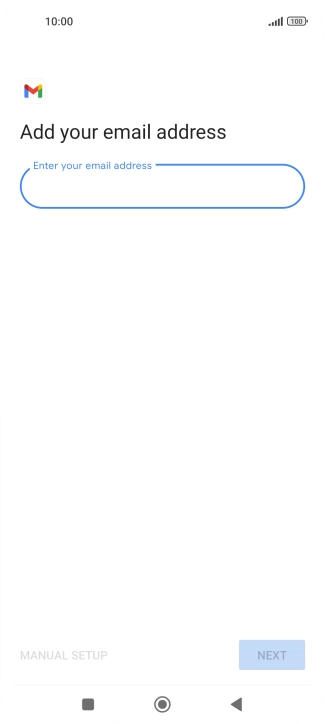 Press the field below 