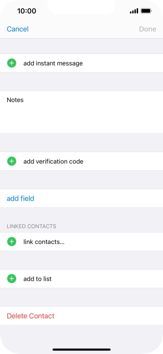 Press link contacts....