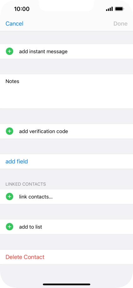 Press link contacts....