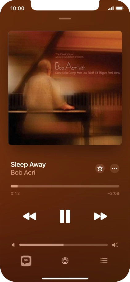 Press arrow right to go to the next audio file. Press arrow right to go to the next audio file.