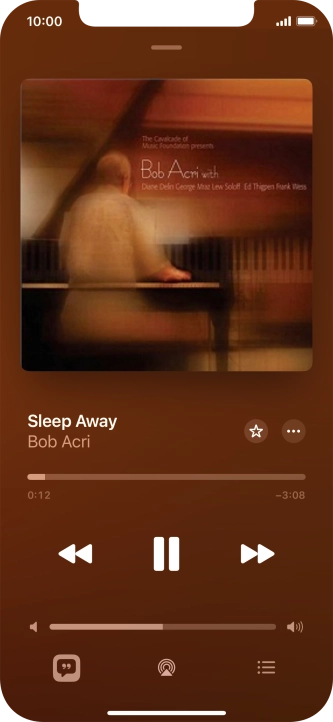 Press arrow right to go to the next audio file. Press arrow right to go to the next audio file.