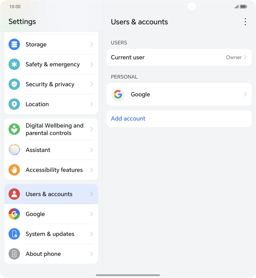 Slide your finger upwards starting from the bottom of the screen to return to the home screen.