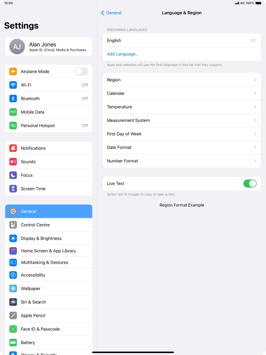 Press Add Language....