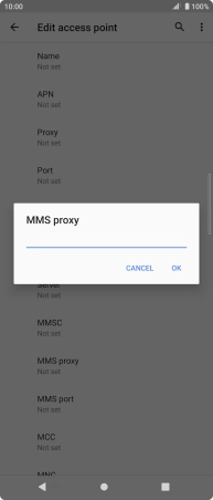 Key in 212.183.137.012 and press OK.