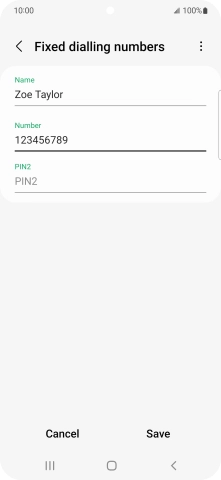 Press PIN2 and key in your PIN2. The default PIN2 is 1111. Press PIN2 and key in your PIN2. The default PIN2 is 1111.