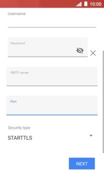 Press the drop down list below 