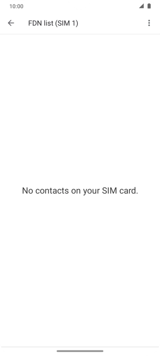 Press the menu icon. Press the menu icon.
