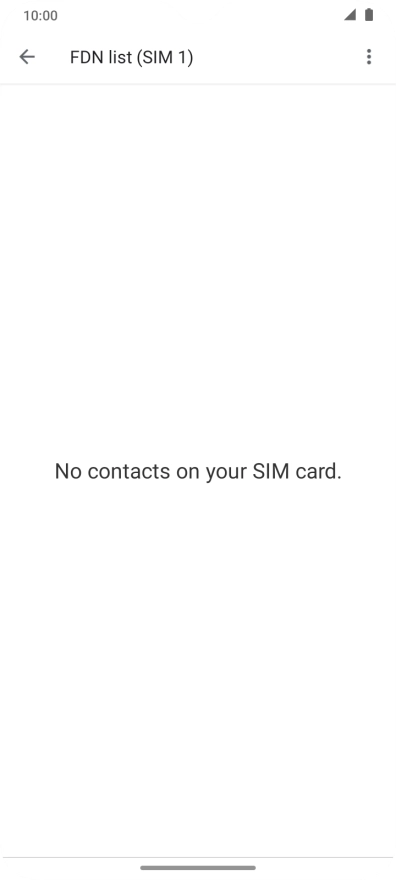 Press the menu icon. Press the menu icon.