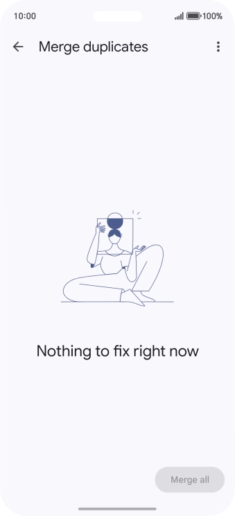 Slide your finger upwards starting from the bottom of the screen to return to the home screen.