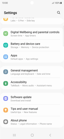 Press About phone. Press About phone.