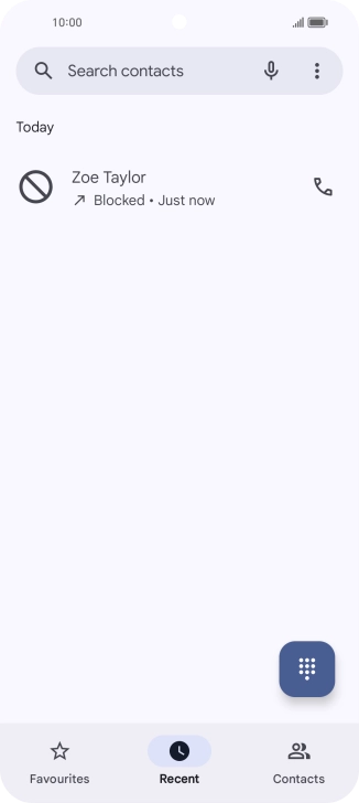 Slide your finger upwards starting from the bottom of the screen to return to the home screen.