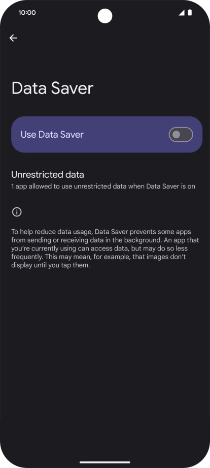 Press the indicator next to Press the indicator next to