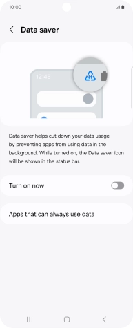 Press the indicator next to Press the indicator next to