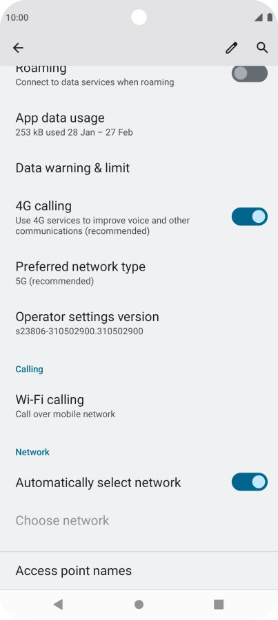 Press Wi-Fi calling. Press Wi-Fi calling.