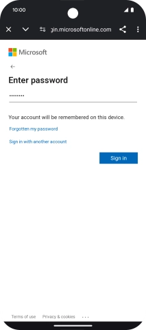 Press Sign in. Press Sign in.