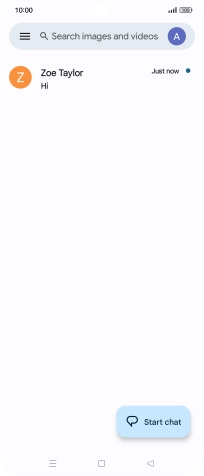 Press the profile icon. Press the profile icon.