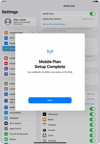 Press Done. Press Done.