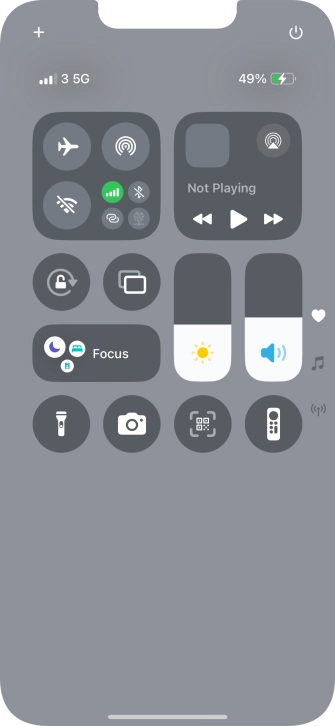 Press the add icon. Press the add icon.