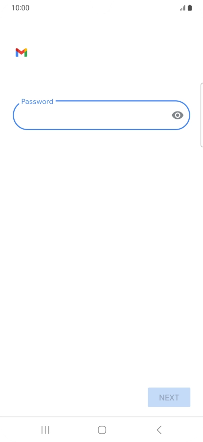 Press the field below 