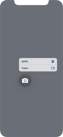Press and hold the required function to see more actions.