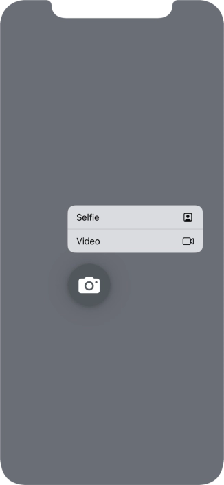Press and hold the required function to see more actions.