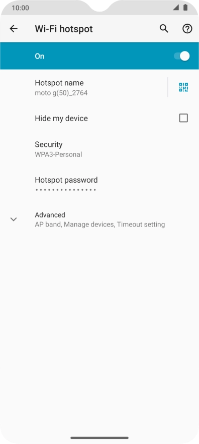 Slide your finger upwards starting from the bottom of the screen to return to the home screen.