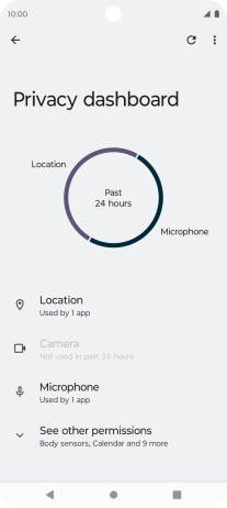 Press the required phone function. Press the required phone function.