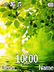 Press the Message key.