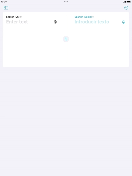 Press the first drop down list.